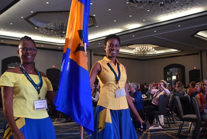 Harriet Walcott and Kamille Martindale of Unborn Justice/Lisa Bourne
