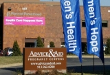 Advice & Aid serves women with free, life-saving help next door to a Planned Parenthood that only provides abortions.