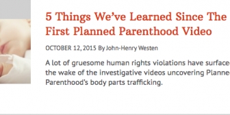 Federalist Piece on Planned Parenthood Points to Heartbeat&#039;s Life-Saving Network
