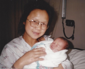 Shaomin and son John