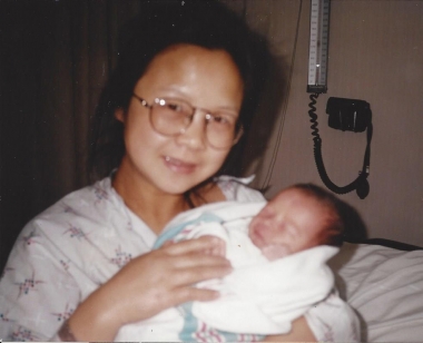 Shaomin and son John