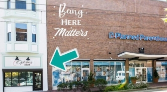Center for Pregnancy Concerns&#039; Options@328 pregnancy help organization is located next door to Planned Parenthood in Baltimore