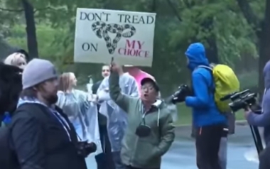 Pro-abortion protesters converged over the weekend at doxed Supreme Court justices&#039; homes