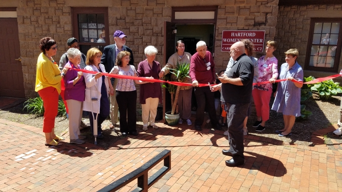 The ribbon-cutting for a new life-saving center next door to a New England abortion business.