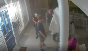 Trotter House in Austin, Texas, was the target of pro-abortion vandalism