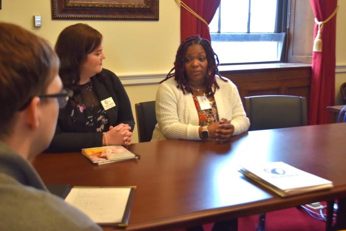 Kylie shares her story of pregnancy help in Texas Rep. Keith Self&#039;s office