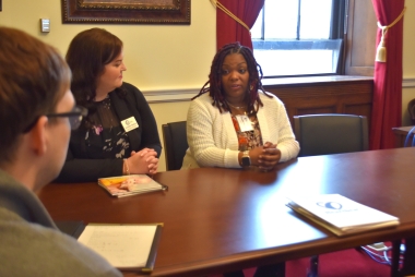 Kylie shares her story of pregnancy help in Texas Rep. Keith Self&#039;s office