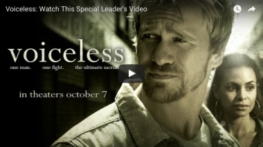 Save the Storks Offering $300 to Local Centers for &quot;Voiceless&quot; Screening