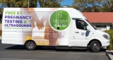 Life Choices' mobile ultrasound unit, which the organization put on the road in 2017.