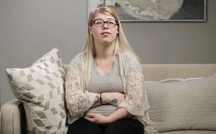 Ashley is a pregnancy help client served by the Women&#039;s Choice Network