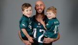 Chris Maragos with his sons, Micah and Mason