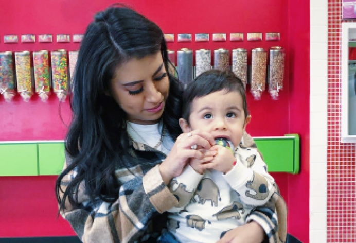 &quot;I am very happy that I have my son to love&quot; - APR mom says, despite the challenges of single motherhood