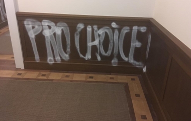 Pro-abortion break-in and vandalism at Berlin&#039;s Pro Femina