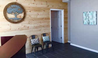 The lobby at Pregnancy Care Center of New York