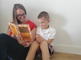 Nila and her son