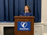 Rebekah Hagan addresses Heartbeat International's Congressional APR briefing