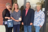 Heartbeat International Vice President of Ministry Services Betty McDowell, Heartbeat of Toledo Executive Director Renee Palacios, Heartbeat International President Jor-El Godsey and Heartbeat International Vice President of Mission Advancement Cindi Boston-Bilotta