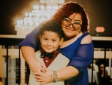 Ruth and son Victor