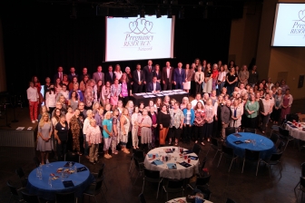 Members of the Oklahoma Pregnancy Resource Network, OK Gov. Kevin Stitt, OK Sen. James Lankford, SBA List President Marjorie Dennefelser and members of the OK legislature